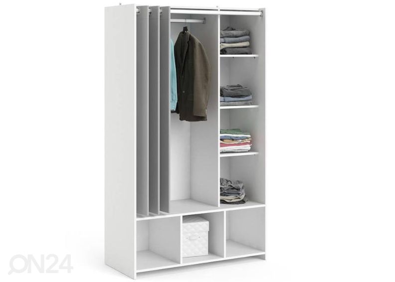 Siirrettävä vaatekaappi Kit 105 cm kuvasuurennos
