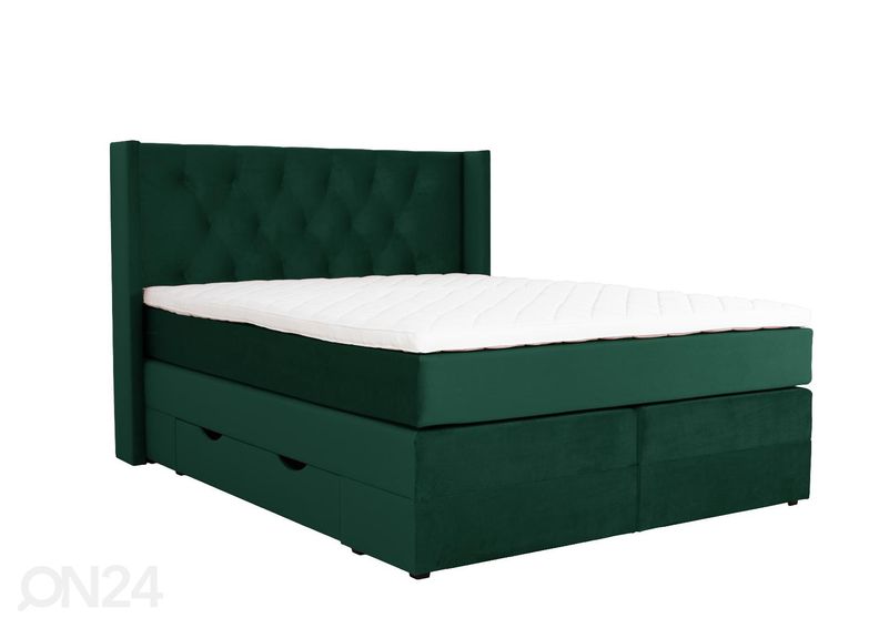 Sime Beds jenkkisänky vuodevaatelaatikoilla Elegance 140x210 cm kuvasuurennos
