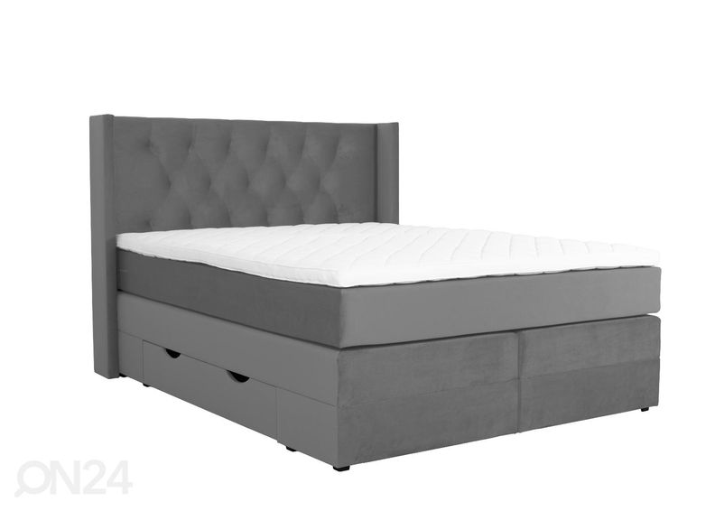 Sime Beds jenkkisänky vuodevaatelaatikoilla Elegance 140x210 cm kuvasuurennos