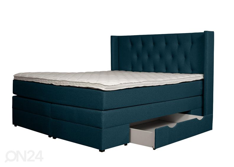 Sime Beds jenkkisänky vuodevaatelaatikoilla Sanna 140x200 cm kuvasuurennos