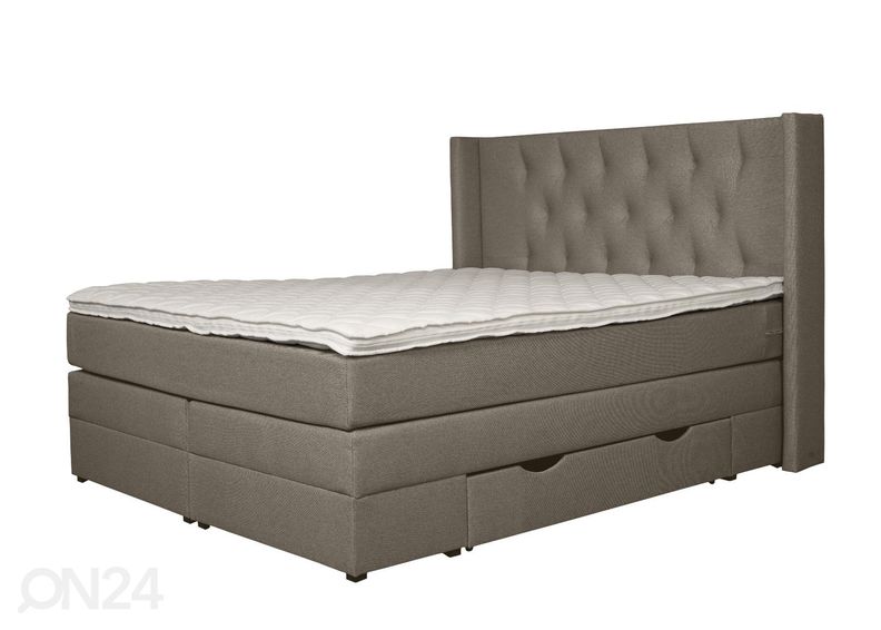 Sime Beds jenkkisänky vuodevaatelaatikoilla Sanna 140x210 cm kuvasuurennos