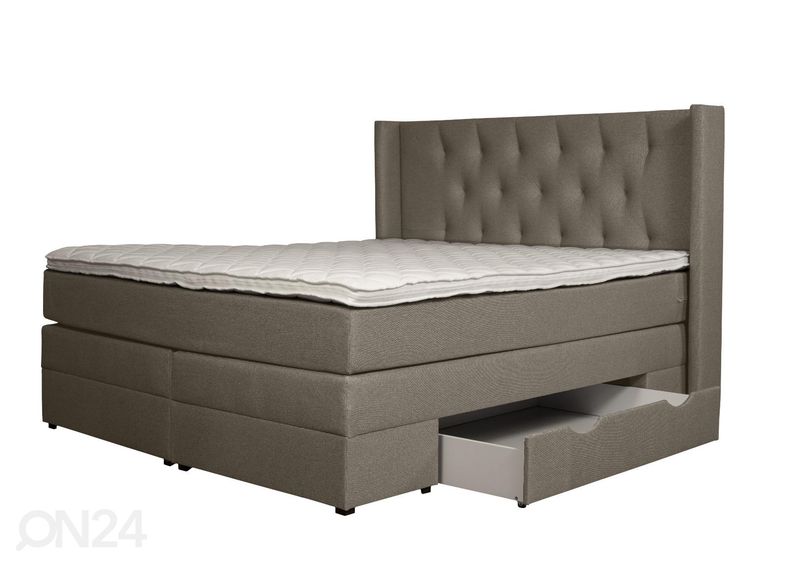 Sime Beds jenkkisänky vuodevaatelaatikoilla Sanna 140x210 cm kuvasuurennos