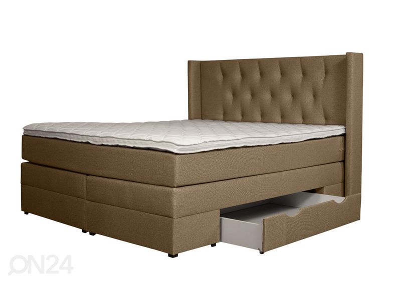 Sime Beds jenkkisänky vuodevaatelaatikoilla Sanna 140x210 cm kuvasuurennos