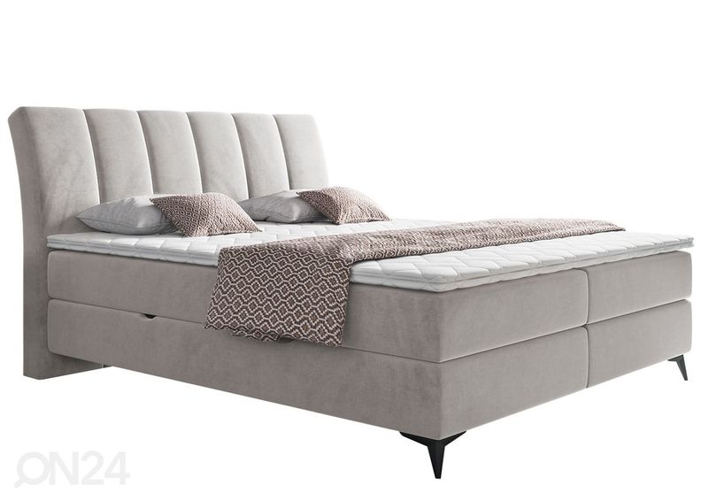 Sime Beds jenkkisänky vuodevaatelaatikolla 160x200 cm kuvasuurennos