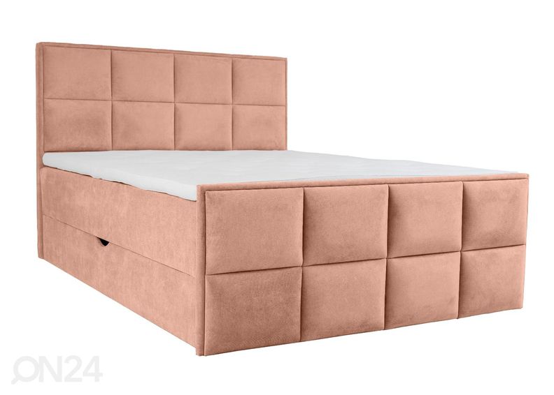 Sime Beds jenkkisänky vuodevaatelaatikolla Helena 140x210cm kuvasuurennos