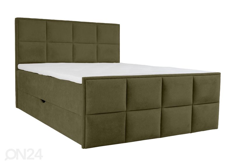 Sime Beds jenkkisänky vuodevaatelaatikolla Helena 200x210cm kuvasuurennos