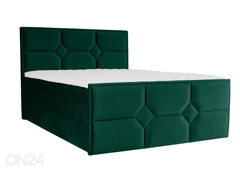 Sime Beds jenkkisänky vuodevaatelaatikolla Helena Mosaiik 140x210cm kuvasuurennos