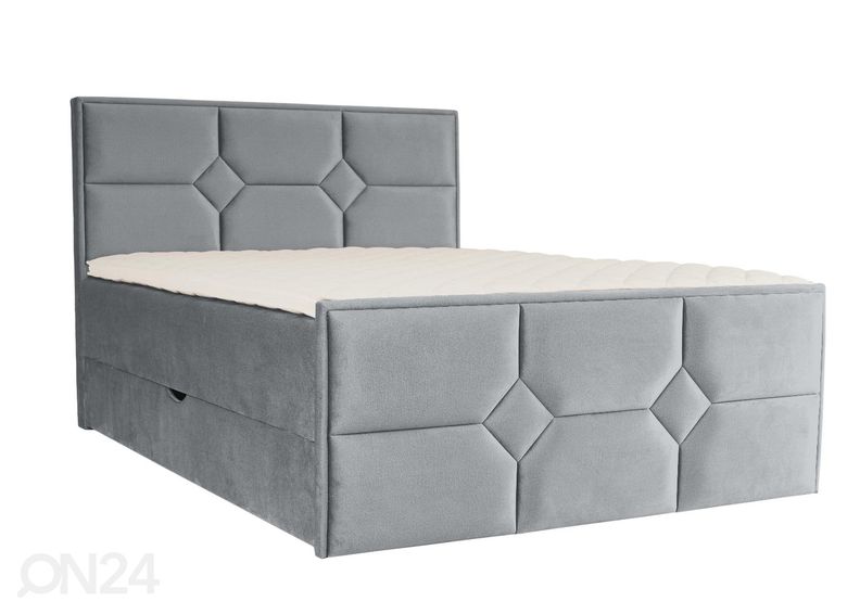 Sime Beds jenkkisänky vuodevaatelaatikolla Helena Mosaiik 140x210cm kuvasuurennos