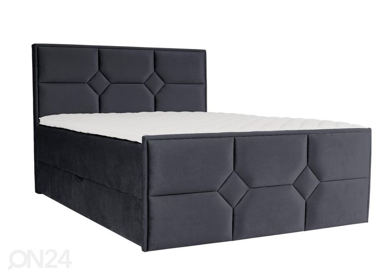 Sime Beds jenkkisänky vuodevaatelaatikolla Helena Mosaiik 140x210cm kuvasuurennos