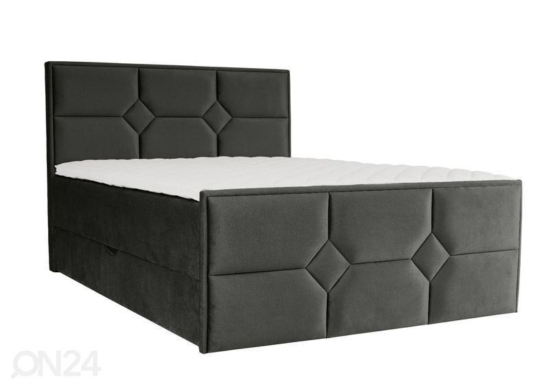 Sime Beds jenkkisänky vuodevaatelaatikolla Helena Mosaiik 140x210cm kuvasuurennos