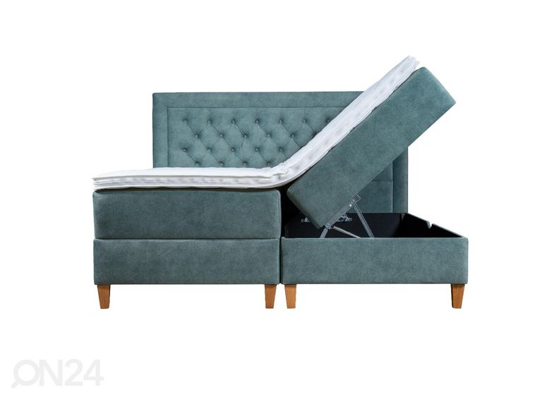 Sime Beds jenkkisänky vuodevaatelaatikolla Marleen 140x200cm kuvasuurennos