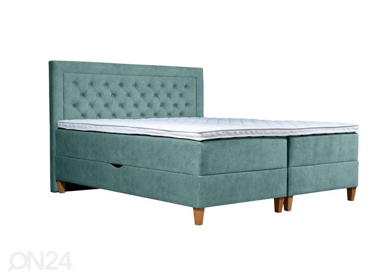 Sime Beds jenkkisänky vuodevaatelaatikolla Marleen 140x210 cm kuvasuurennos