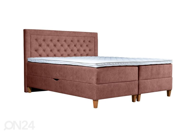 Sime Beds jenkkisänky vuodevaatelaatikolla Marleen 140x210 cm kuvasuurennos