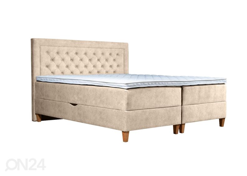 Sime Beds jenkkisänky vuodevaatelaatikolla Marleen 140x210 cm kuvasuurennos