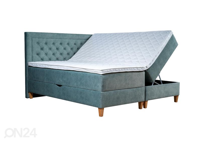 Sime Beds jenkkisänky vuodevaatelaatikolla Marleen 140x210 cm kuvasuurennos