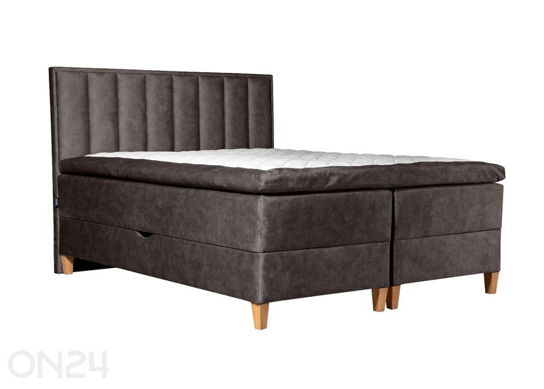 Sime Beds jenkkisänky vuodevaatelaatikolla Mileen 140x200 cm kuvasuurennos
