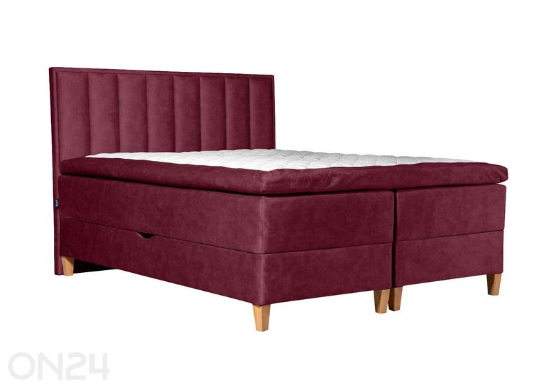 Sime Beds jenkkisänky vuodevaatelaatikolla Mileen 140x200 cm kuvasuurennos