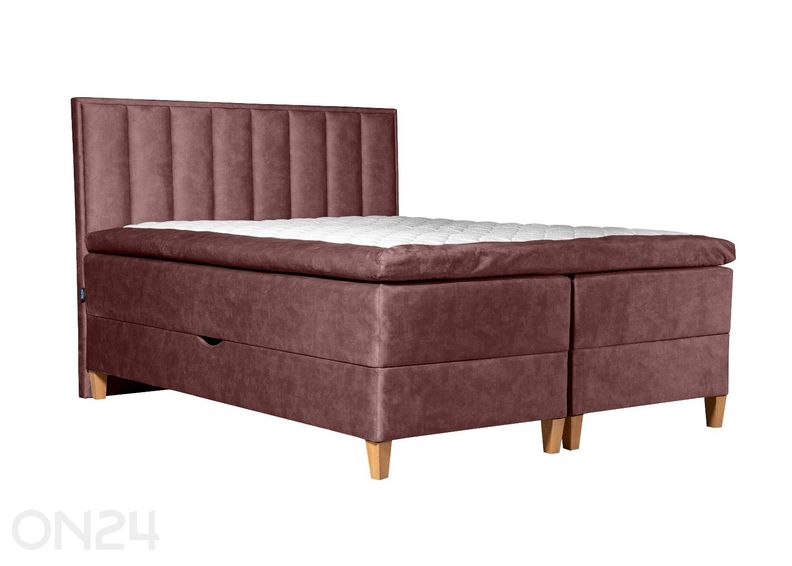 Sime Beds jenkkisänky vuodevaatelaatikolla Mileen 140x200 cm kuvasuurennos