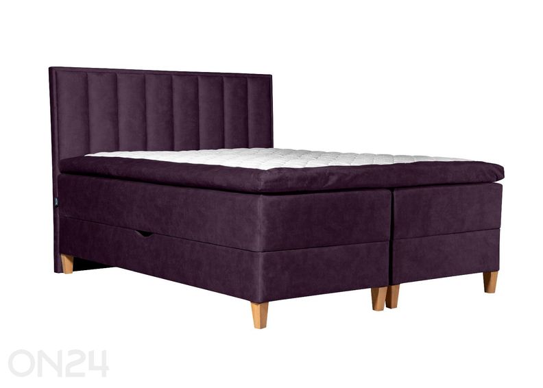Sime Beds jenkkisänky vuodevaatelaatikolla Mileen 140x200 cm kuvasuurennos