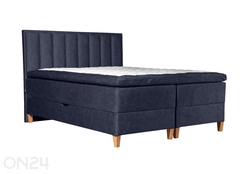 Sime Beds jenkkisänky vuodevaatelaatikolla Mileen 140x200 cm kuvasuurennos