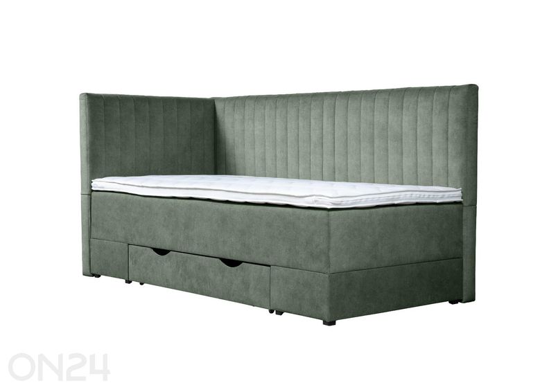 Sime Beds jenkkisänky vuodevaatelaatikolla Nora 80x190 cm kuvasuurennos