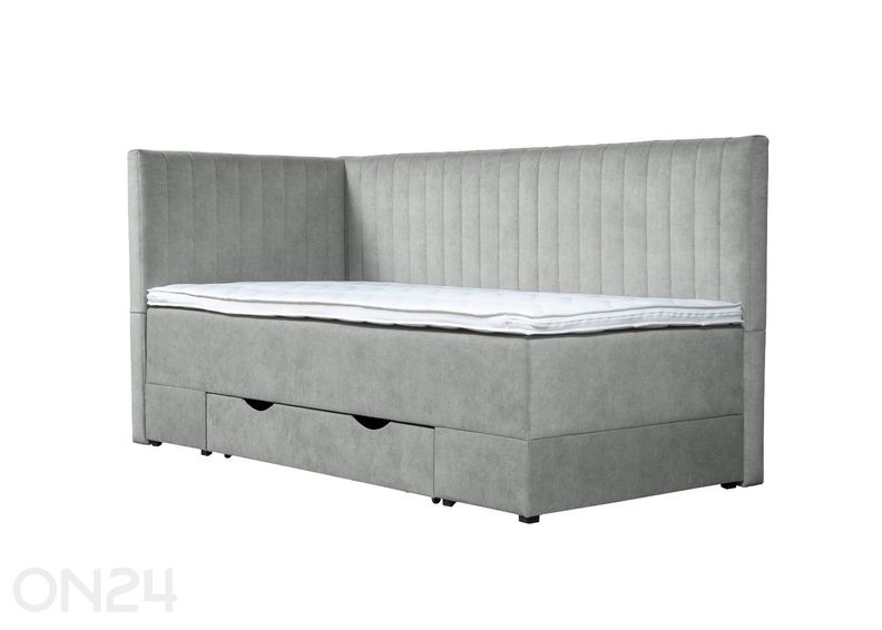 Sime Beds jenkkisänky vuodevaatelaatikolla Nora 80x190 cm kuvasuurennos