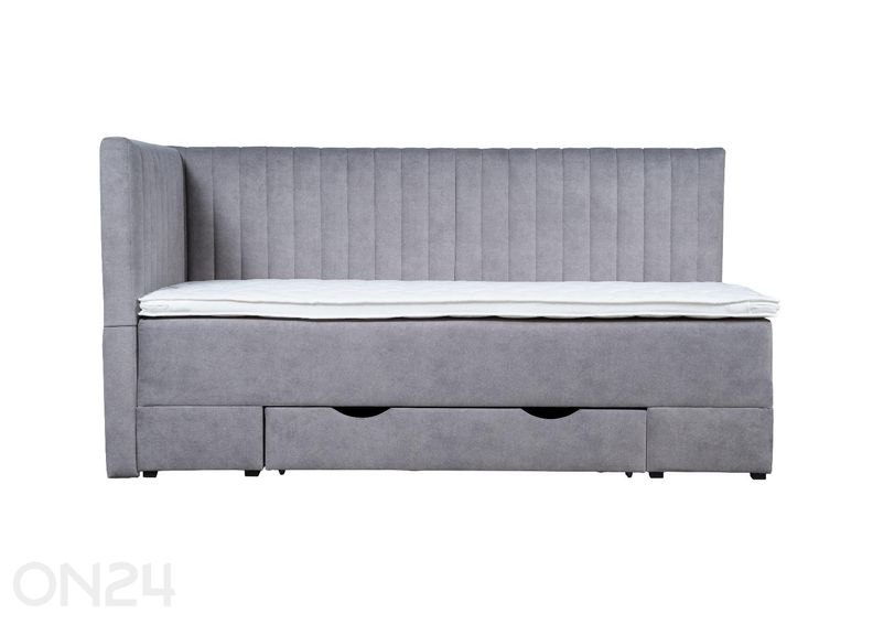 Sime Beds jenkkisänky vuodevaatelaatikolla Nora 80x190 cm kuvasuurennos