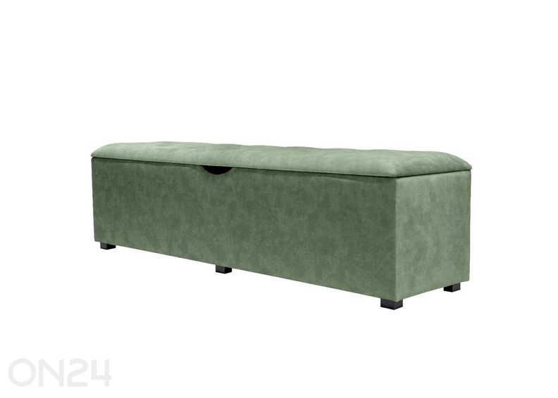 Sime Beds säilytystilallinen rahipenkki LINEA Nööp 90 cm kuvasuurennos
