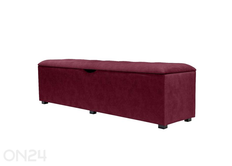 Sime Beds säilytystilallinen rahipenkki LINEA Nööp 90 cm kuvasuurennos