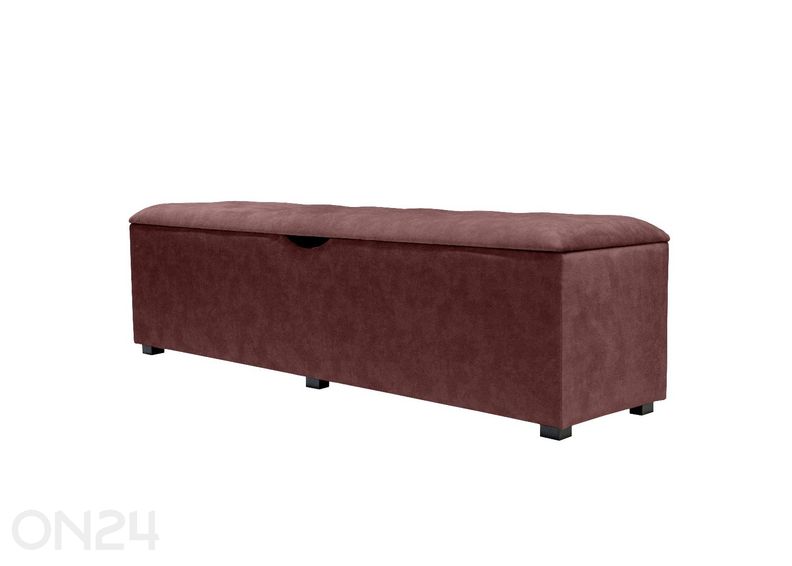 Sime Beds säilytystilallinen rahipenkki LINEA Nööp 90 cm kuvasuurennos