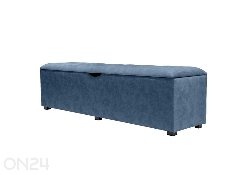 Sime Beds säilytystilallinen rahipenkki LINEA Nööp 90 cm kuvasuurennos