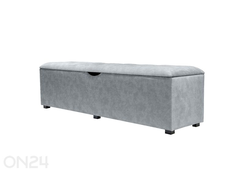 Sime Beds säilytystilallinen rahipenkki LINEA Nööp 90 cm kuvasuurennos