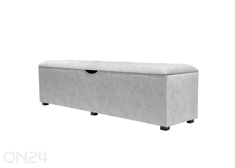 Sime Beds säilytystilallinen rahipenkki LINEA Nööp 90 cm kuvasuurennos