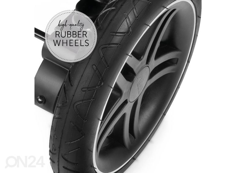 Sisarusrattaat Hauck Select Uptown Duo Melange musta kuvasuurennos