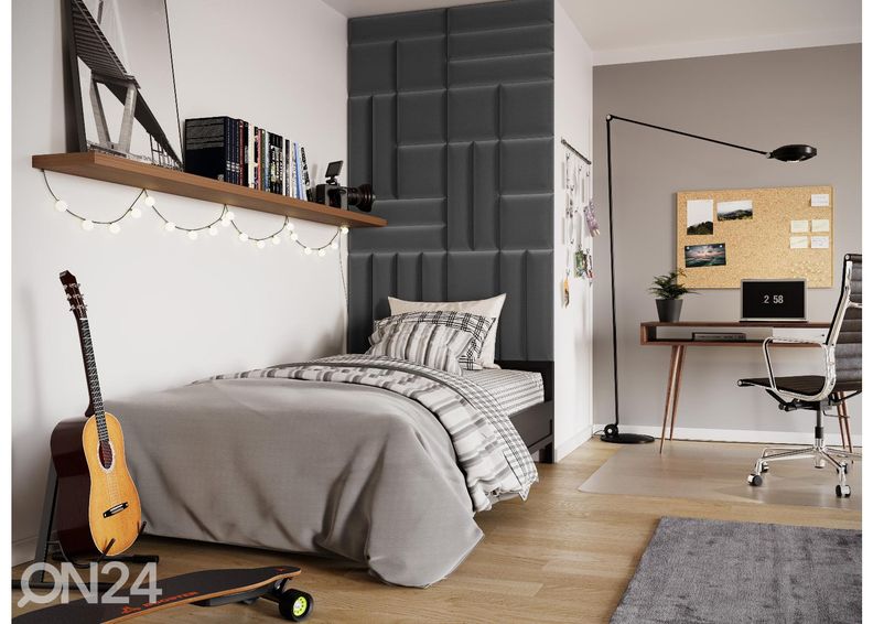 Sisustuspaneeli kankaalla 60x15 cm kuvasuurennos