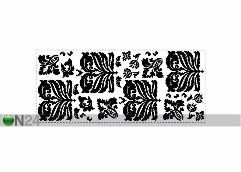 Sisustustarra BLACK DECOR kuvasuurennos