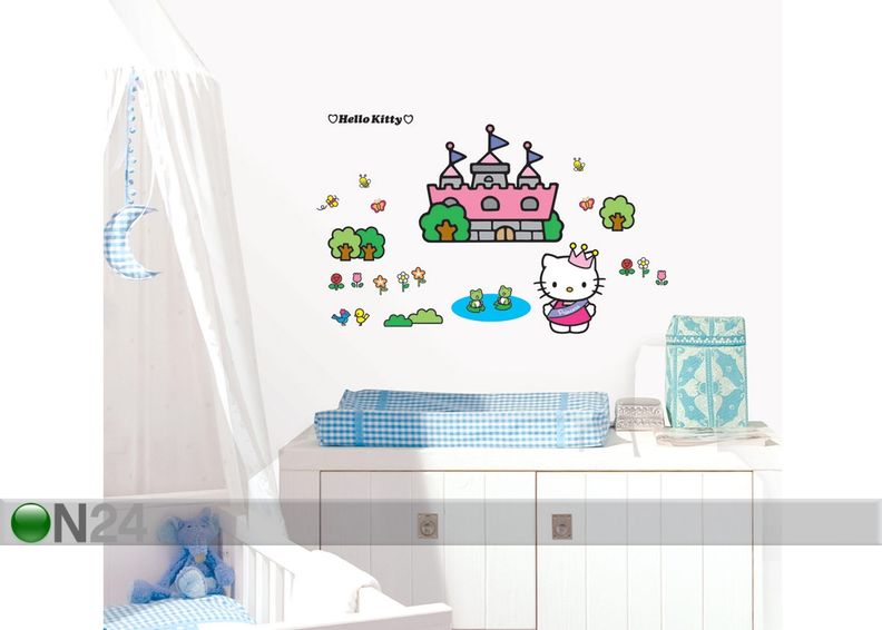 Sisustustarra HELLO KITTY PRINSESSA kuvasuurennos