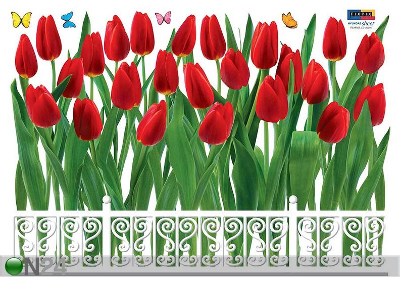 Sisustustarra TULPPAANIT kuvasuurennos