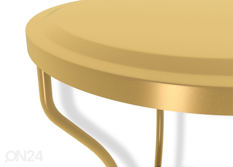 Sivupöytä, kullanvärinen kuvasuurennos