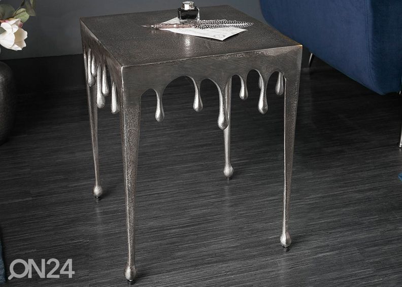 Sivupöytä Liquid Line 34x34xh44 cm kuvasuurennos