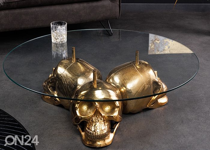 Sivupöytä Skull Ø 90 cm kuvasuurennos