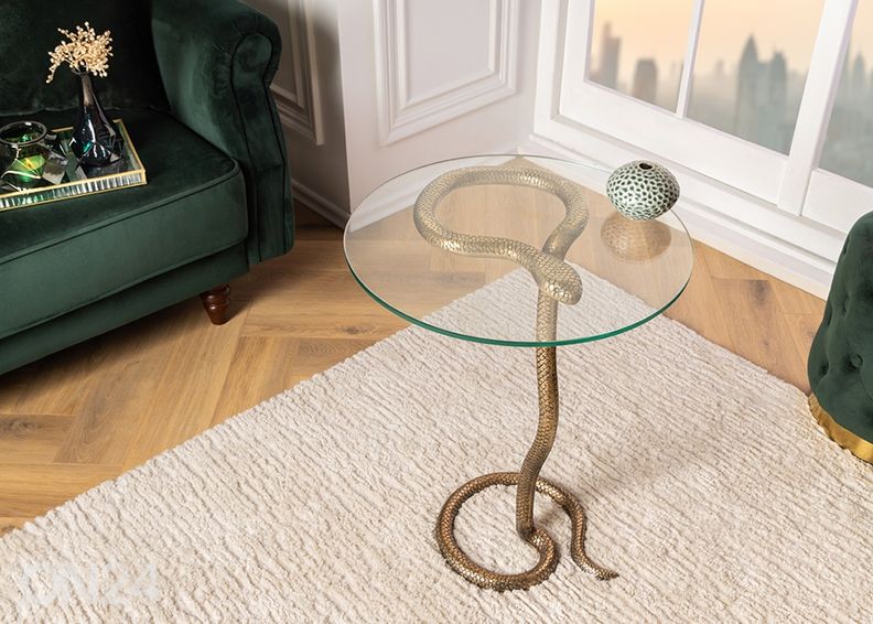 Sivupöytä Snake Ø 45 cm kuvasuurennos