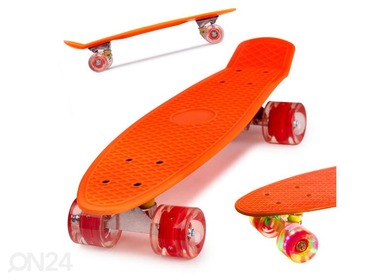 Skeittilauta Fiszka LED pyörät kuvasuurennos