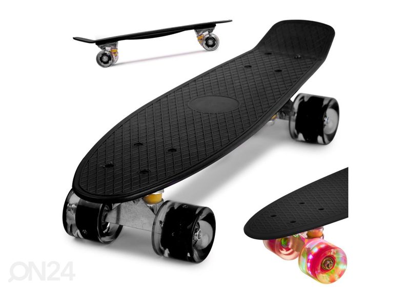 Skeittilauta Fiszka LED pyörät kuvasuurennos