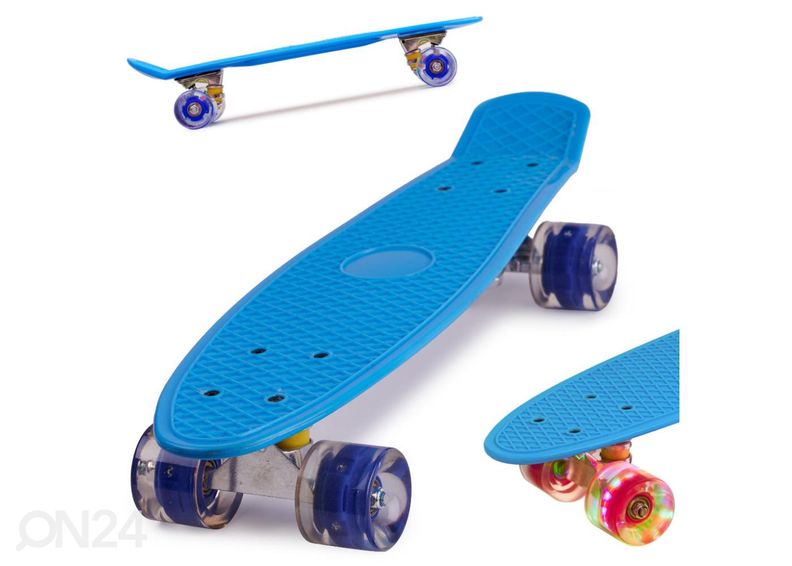 Skeittilauta Fiszka LED pyörät kuvasuurennos