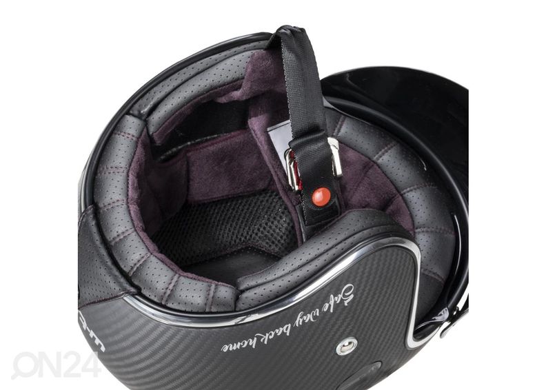 Skootterikypärä W-TEC Vacabro SWBH Matt Carbon Pure kuvasuurennos