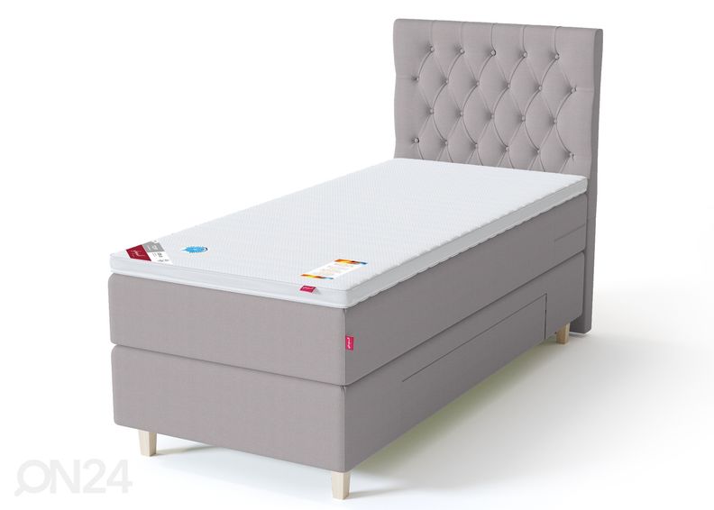 Sleepwell BLACK jenkkisänky vuodevaatelaatikolla 90x200 cm kuvasuurennos