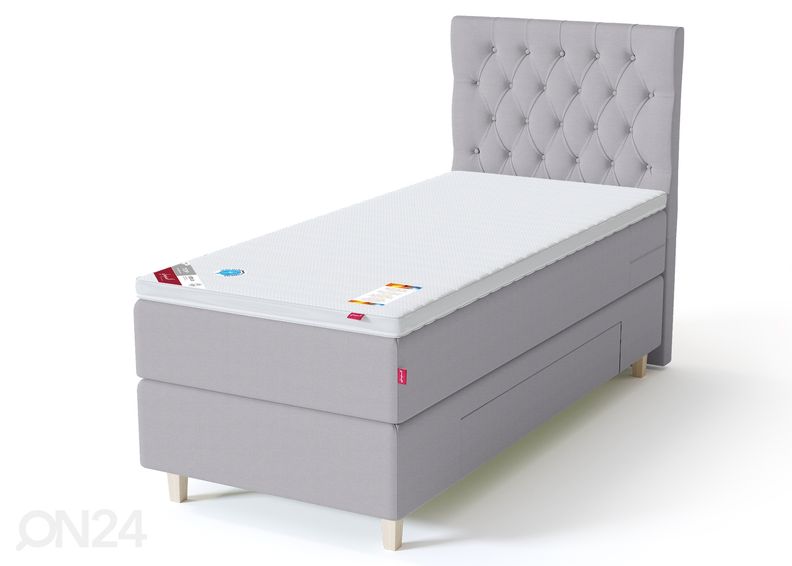 Sleepwell BLACK jenkkisänky vuodevaatelaatikolla 90x200 cm kuvasuurennos