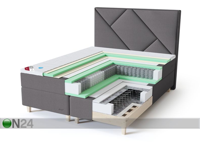 Sleepwell Red jenkkisänky jäykkä 120x200 cm kuvasuurennos