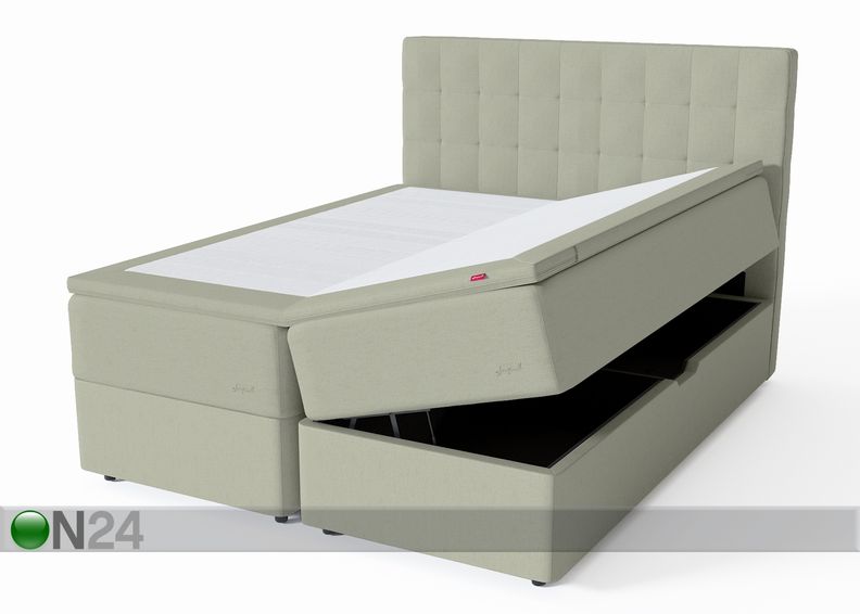 Sleepwell runkopatja RED Pocket Storage 80x200 cm jäykkä kuvasuurennos